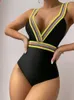 Women's Swimwear Women One Piece Swimsuit Push Up Sexy Bodysuits Black Summer Bathing Suit Monokini Girls Padded Beach Wear