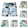 Shorts Masculino Moda Estampado Calção de Banho Masculino Havaiano Respirável Calção de Praia Casual Calça Masculina Surf Maiô Curto Hombre 230615