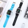 AP Mod Kit Transparente Hülle für Apple Watch Ultra 49 mm Serie 8 7 6 5 4 SE Weiches Silikonband