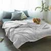 Koce biały koc unisex dzieci sypialnia na kanapie łóżek rzuca trwałe ciepłe przytulne okładki koc królowa R230615