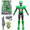 Blind box est Mini Force Transformation Toys with Sound and Light Action Figures MiniForce X Simulation Animal Dinosaur Mini Agent Toy 230614