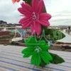 Fleurs colorées de voûte de fleur gonflable pour la décoration de jardin ou la promotion d'événement