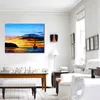 Modern Canvas Painting Landscape Art Lullaby Hand Painted Romantic Artwork Wall Decor