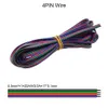 LED Wire Cable 2Pin 3Pin 4Pin 5Pin 6Pin Extension Cable For WS2812B WS2811 2835 5050 SK6812 RGBW 5050 RGB Strip Light