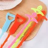 New 5Pcs Pipe Dredging Cleaning Brush Anti Clogging Sink Pipe Cleaner Kitchen Bathroom Floor Hair Filter Household Cleaning Tools