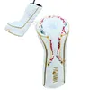 Оптовая гольф -гольф -гольф Headcover Black Honma Golf Wood Headcover Высококачественный 1,3 5 гольф -клубы покрывают поставки Honma Бесплатная доставка