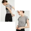 LuLus sexy mujer yoga chaleco camiseta diseñador hueco espalda deportes fitness camiseta sin mangas yoga correr gimnasio jogging chaleco tops