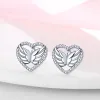 925 silver Fit Pandora Original charms DIY Pendant women Bracelets bead Valentine Day Collection Cupid Heart Earrings