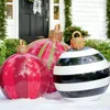 庭の装飾60cm屋外クリスマスインフレータブルデコレーションボールPVC巨人ビッグボールクリスマスツリーデコレーションおもちゃボール230614