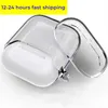 For Apple Airpods pro 2 2nd generation airpod 3 pros Headphone Accessories Solid TPU Silicone Protective Earphone Cover Wireless Charging Shockproof Case