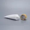 Lege Witte Plastic Squeeze Tubes Fles Cosmetische Crème Potten Hervulbare Reizen Lippenbalsem Container Met Bamboe Dop Sveto