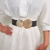 Andere mode-accessoires Lente en zomer dames geweven elastische brede taille seal mode jurk met decoratieve trendy korset riem voor vrouwen vrouwelijk 230615