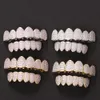 Nose Rings Studs Zircon Teeth For Men Women Jewelry Hip Hop Colorful Piercing Paved Grills Cap Top Bottom Set Gift 230614