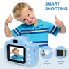 Toy Cameras Söta barn Mini Digital PO 1080p Videokamera 20 tum HD -skärm liten videokamera videokamera Micro Cam Children Gift 230615