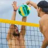 Bollar inomhus volleybollbollsträning strandstorlek 5 mjuk touch pu team sport för ungdomsmän kvinnor studenter matchar blå lila 230615