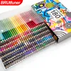 Pencils Brutfuner 72120160180260 Professional Oil Color Pencil Soft Core Watercolor Colored Pencils Set Drawing School Art Supplies 230614