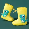 Boots Children Rain Boots for Girls Rubber Soles EVA Rabbit Boots Elastic Belt Platform Shoes Rubber Boots For Kids Boys Water Shoes 230614