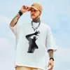 Heren T-shirts F GIRLS Wazig Figuur Gedrukt Mannen Tees Zomer Hip Hop Top Straat Korte Mouw mannen Anime Oversized Y2K T-shirts