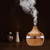 Humidifiers Wood Grain Essential Aromatherapy Diffuser USB Charging Home Air Humidifier Purify Soothing LED Night Light Mist