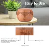 Humidifiers Smart Remote Control Home Appliances 500ML Wood Grain Aromatherapy Essential Diffuser Aroma Air Humidifier with LED Light