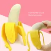 Ny gummi Pet Toy Simulation Banana Dog Toy Cat Dog Bite Molar Chew Toys Valp Toys Pet Supplies