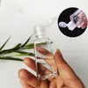 30 ml 60 ml lege PET-plastic fles met flip-dop trapeziumvormige fles voor make-upvloeistof wegwerp handdesinfecterend middel Esibi