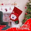 Женские носки пришествие панели чулок рождественская конфеты маленькие подарочные украшения сумки чулки бедра с силиконом