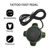 Other Tattoo Supplies foot Switch Round Stainless Steel Tattoo Accesories Foot Pedal for Tattoo Machine Gun Power Supply