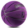 Balls Basketball Outdoor Indoor Anti-Slip Waterproof Size #7 Soft Microfiber Professional Wear-Resistant Anti-Friction Fur Basketball 230614