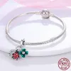 925 Sterling Silver Charms för Pandora smycken pärlor 925 armband Ny bläckfisk fiskmonkund hund sköldpadda charm set hänge diy