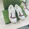 2023 New Casual Shoes men MAC80 Retro Smudge Canvas Sneakers Off-white leather round toe rubber sole Flat Bottom Lace Up Trend Versatile Board Shoes Designer shoes