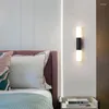 Wall Lamp Biewalk Modern Rustic Black Crystal Sconce LED Simple Shell Light For Living Room Bedroom Background Bedside Staircase