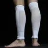 Elbow Knee Pads Gniazda piłkarskie Skarpetki piłkarskie Football Sockins Men Legging Sock Sock Wstaw zarząd dla dorosłych Profesjonalne skarpetki ochronne 230614