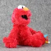 Bambole di peluche 36 cm Sesame Street Elmo Giocattoli di peluche Bambola di pezza morbida Giocattoli di peluche animali rossi Regali per bambini 230614