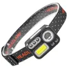 Strong Light Sensing Headlamp 4 Light Source LED Headlamp