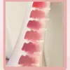 Läppglans 1 st retro rose läppstift matt fuktgivande vattentät sexig röd ton pigmnet dimma lera läppar koreansk makeup kosmetik