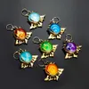 Nyckelringar Genshin Impact Trinket Mondstadt Liyue Sumeru Fatui Vision of God Keychains Anime Accessories Bag Pendant Key Rings High Quality 230614