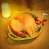 猫のベッドペット暖房ベッド一定温度電気パッド猫用防水プラスチックマット噛む抵抗性コードと小型犬