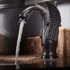 Banyo Lavabo Muslukları Havza Musluğu Pirinç Moda Lefet Tasarım Musluk Tasarımı Tahul Yıkama Basin Tek Delik Soğuk Su Altın/Gümüş Karıştırma Muslukları