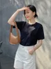 Raden Half Moon Bag Women's Spring and Summer Popular Design High Quality Kendou äkta läder Enkel axel underarm Bag