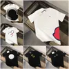 Tasarımcı Erkek Tişört Gevşek Baskılı Baskılı T-Shirt Düz Renk Üst T-Shirt Nefes alabilen T-Shirt İnce Fit Mürettebat Yakası Kısa Kollu Erkekler