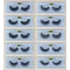 Outils de maquillage Vison Cils En Gros 3050100 pcs 3d Lashes En Vrac Naturel Fluffy False Pack Faux Articles 230614