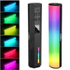 Bastões de luz LED W200 LED RGB soft light Tube Light Handheld Pography Stick Creative Video Fill Handheld Sutefoto Handheld Led Light Stick 230614