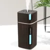 Humidificateurs Portable Mini humidificateur bois Grain 300ML voiture ultrasonique USB arôme diffuseur d'air couleur LED lampe Humidificador pour le bureau à domicile