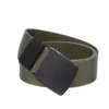 Cinture Cintura maschile Designer di alta qualità Marca Fibbia automatica Tela Cinturino casual Plastica all'aperto Commercio all'ingrosso