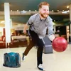 Bowling Påsar Tygväska Mesh Portable Ball Holder för att bära med Elastic Cord Clre 230614