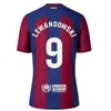 4xl 23 24 Lewandowski xローリングストーンズサッカージャージガビAnsu Fati Raphinha Pedri Ferran Barcelonas Raphinha 2023 2024 Camisetas de Men Kids Kitフットボールシャツ