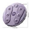 Twist Boards Disc Twisting Exercise Body Shaping LCD Foot Massage Plate Waist Equipment Fitness Slim Machine 230614