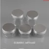 Pot en plastique 150G 200G 250G avec couvercle en aluminium, pot de crème cosmétique bon pot d'étanchéité, récipient d'emballage, 20pcs / Lothigh quantty Qgjfs