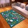 Carpet Periodic Table of Elements Rugs Carpets for Living Room Bedroom Coffee Floor Mats Chemistry Math Pattern AntiSlip 230615